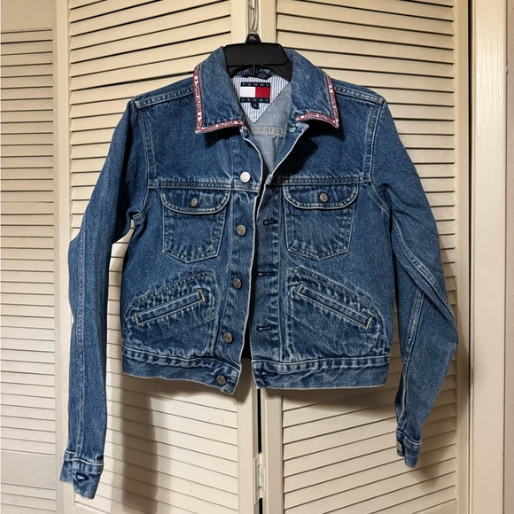 Vintage Tommy Jeans Denim Jacket Medium - Picture 1 of 8